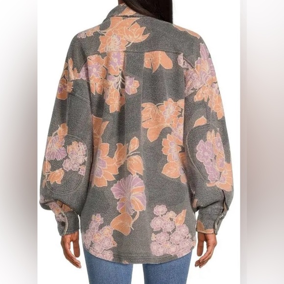 Free People Ruby Floral Jacket / Shacket - Picture 2 of 6